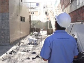 Momento diferente na construção civil